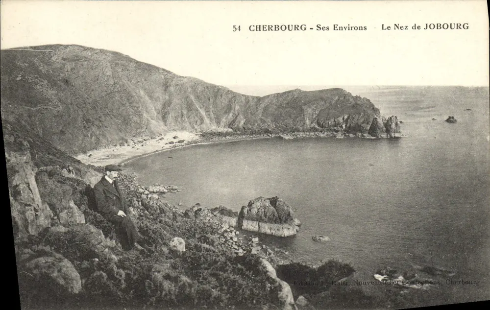 Cherbourg - Seine Umgebung - Der Nez de Jobourg — Ausgabe L. Watts, Nouveaux Or Confections, Cherbourg - Vorderseite