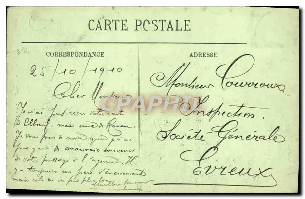 Arredores de Cherbourg — Jobourg — Saída de uma Gruta - Verso