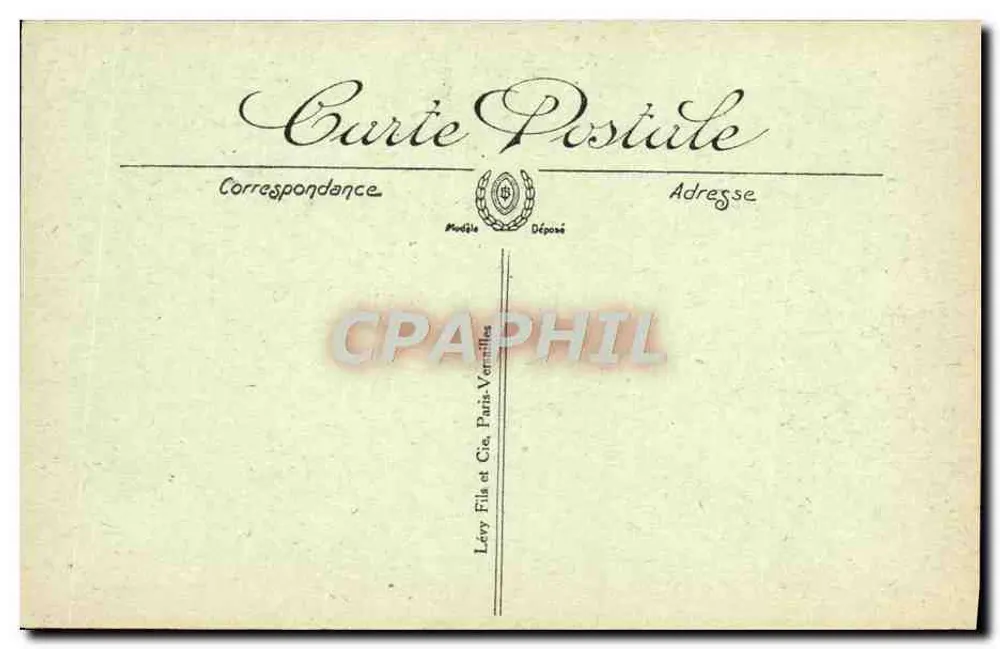 Cherbourg — O Casino e a Praia — N G - Verso