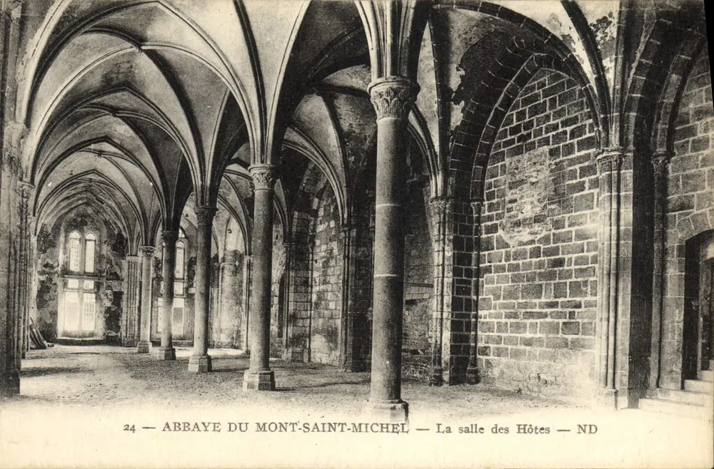 Abtei Mont-Saint-Michel — Die Gästezimmer — ND - Vorderseite