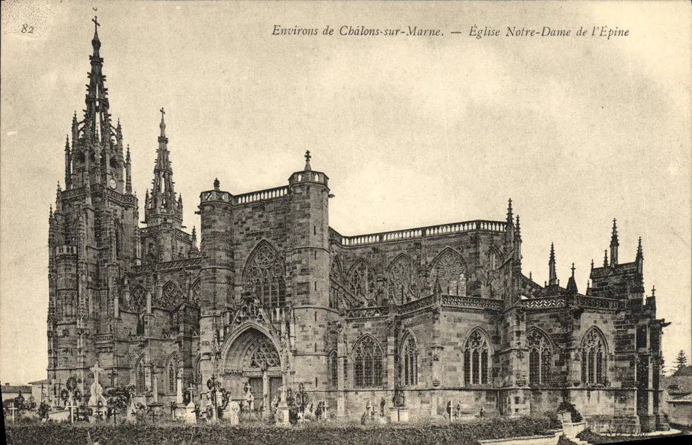 Église Notre-Dame de l'Épine — Umgebung von Châlons-sur-Marne - Vorderseite