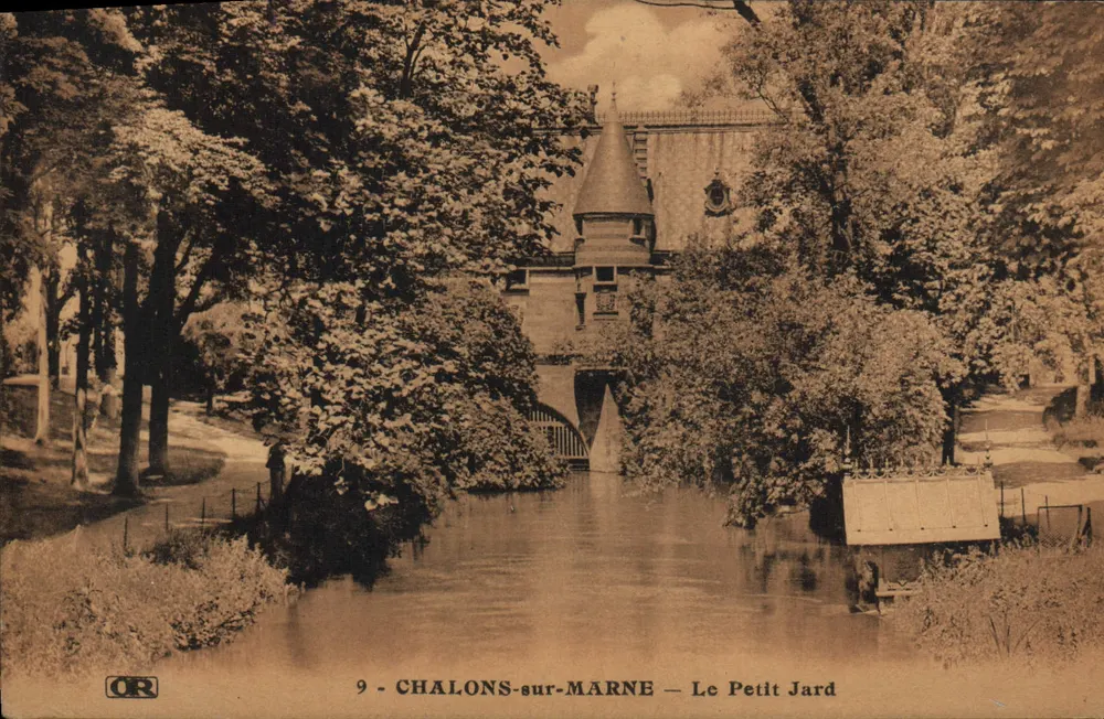 Chalons-sur-Marne — O Pequeno Jardim — editor OR, n°9 - Frente