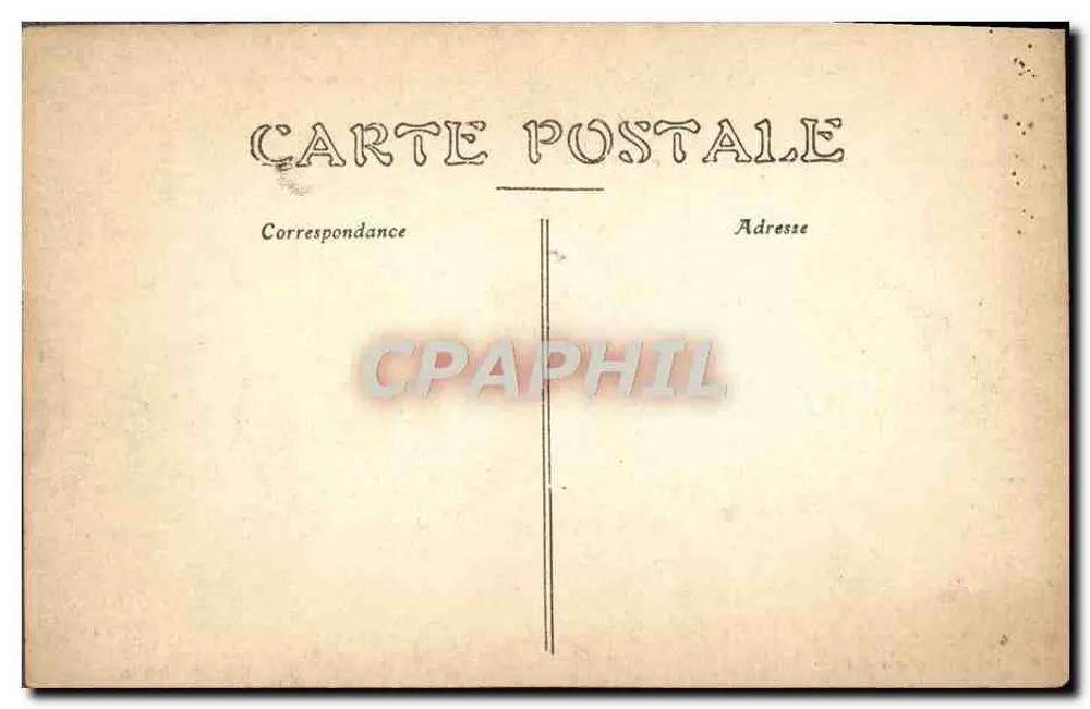 Vitry-le-François — Fontäne auf der Place d'Armes — Legeret, Fotoverlag - Rückseite