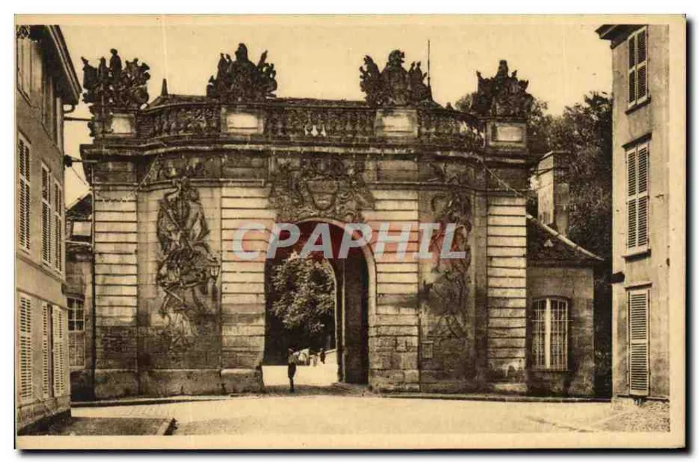 Vitry-le-François — Porta do Ponte — Ed. J. B. - Frente