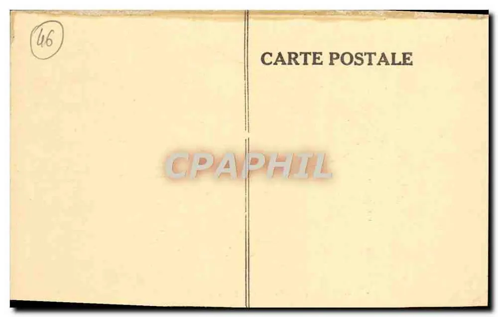Rocamadour — Ansicht vom Hospitalet — Verleger : , Nr. 45 - Rückseite