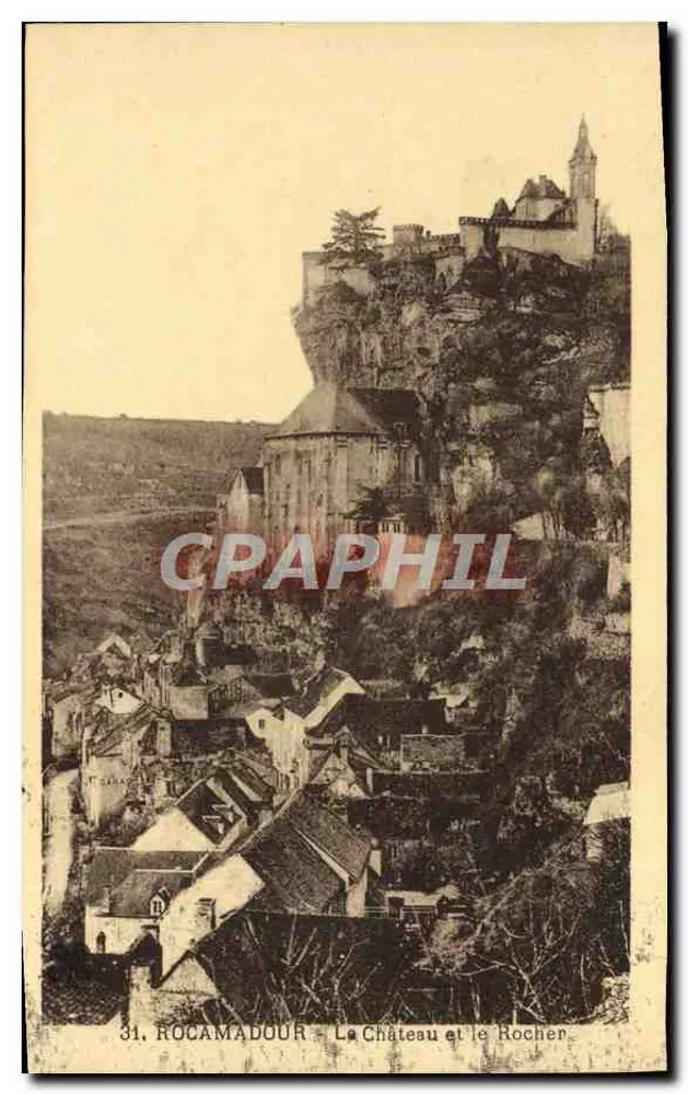 Rocamadour — Het Kasteel en de Roche — n°31 - Voorkant