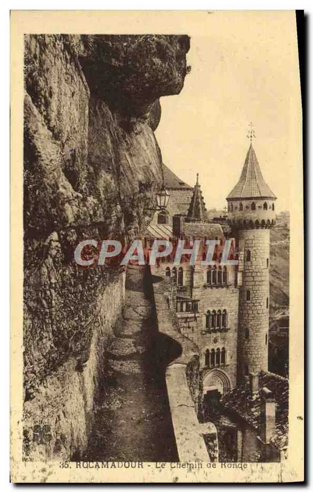 Rocamadour - O Caminho de Ronde - Frente