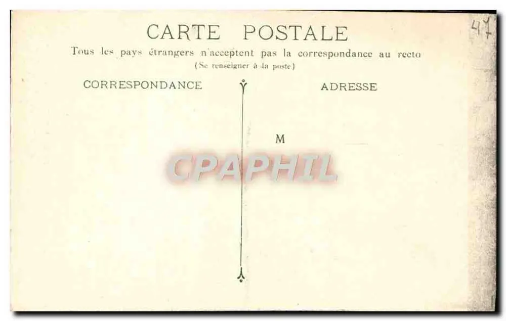Villeneuve-sur-Lot — Die Châtelard-Wasserfälle — Chuche A. Landry, P. Duc - Rückseite