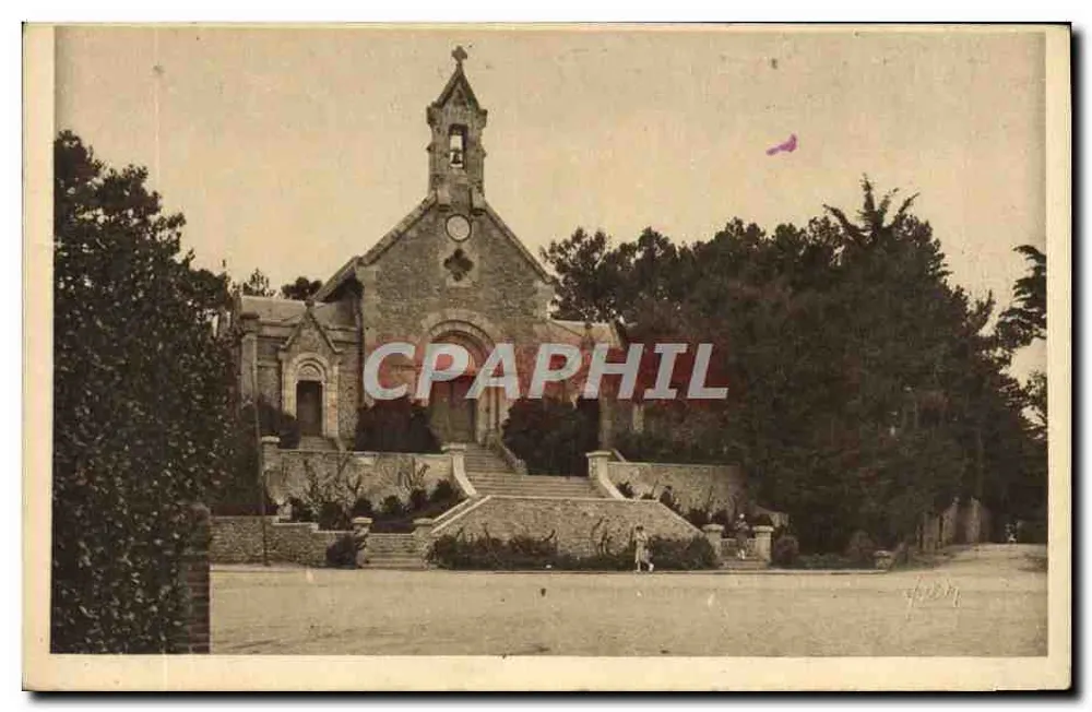 Igreja de La Baule — La Baule (Loire-Inférieure) — Edições de Arte Yvon - Frente