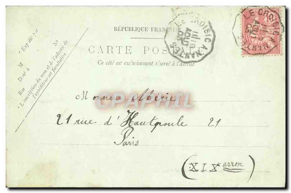 La Baule — Die Bahnhofstraße — Sormanes, n°26 - Rückseite