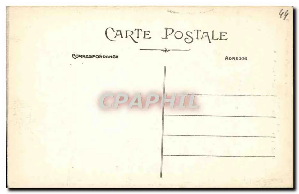 Batz (Loire-Inf.) — Innenraum der Kirche, Tür der Sakristei — Sammlung F. Chapeau, Nantes - 2. Jahrtausend - Rückseite
