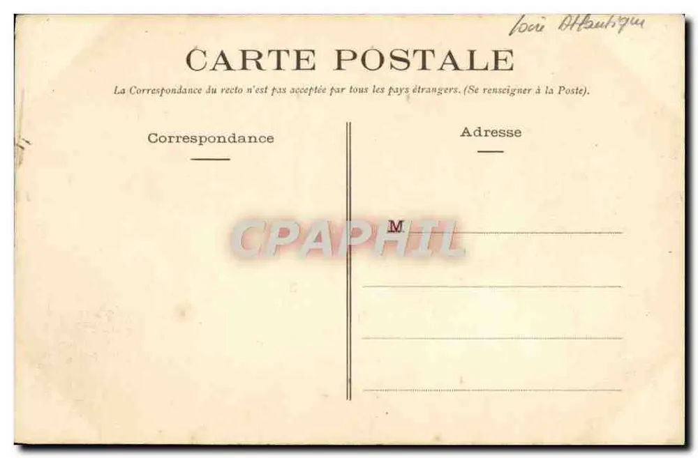 Le Croisic - Auf der Grande Côte - Das alte Fort - Rückseite