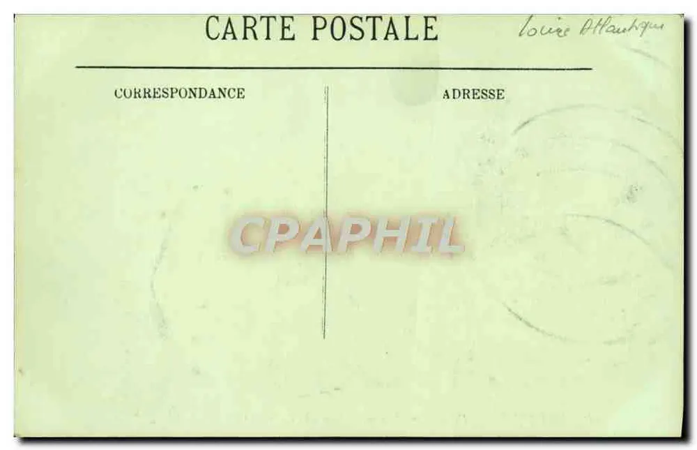 Le Croisic — Anlegung der Sardinen am Fischmarkt — LL. - Rückseite
