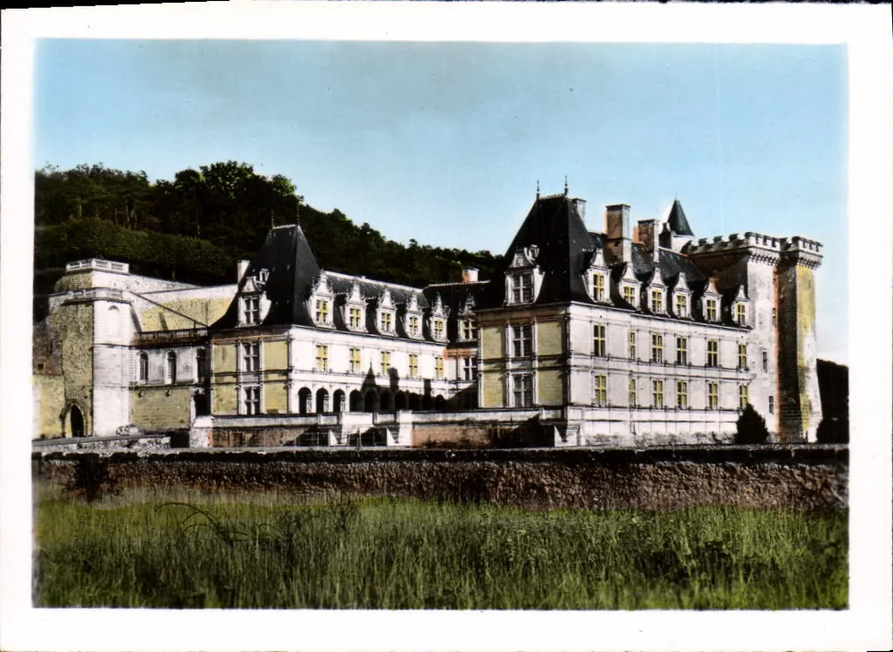 Schloss Villandry — Nordwestseite — Luxusausgabe « Estel » n° 2181 - Vorderseite