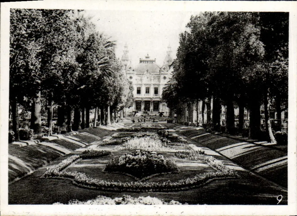 Jardim do Palácio — vista panorâmica — série 9 - Frente