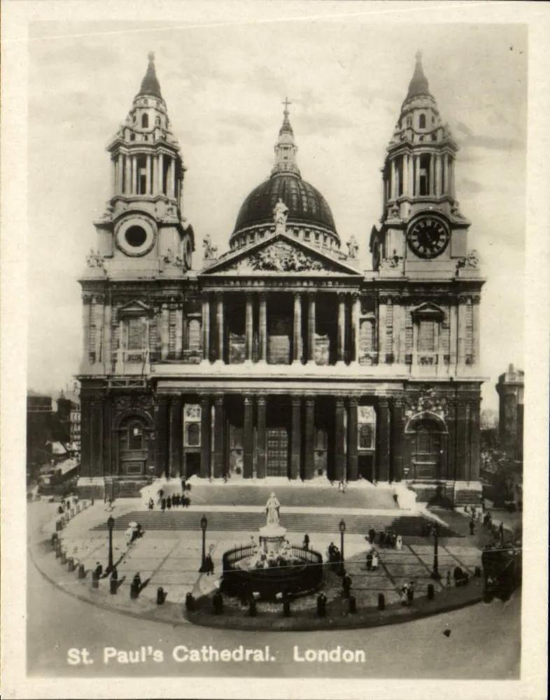 Catedral de São Paulo — Londres - Frente