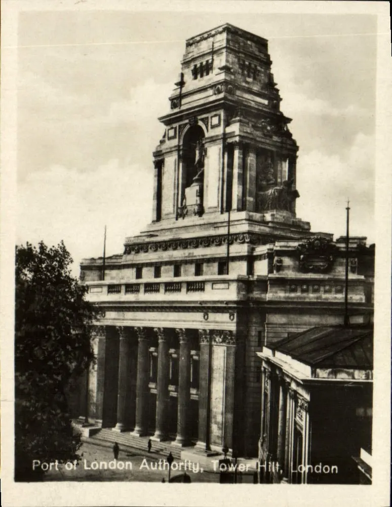 Port of London Authority, Tower Hill, London — Verlag nicht sichtbar - Vorderseite