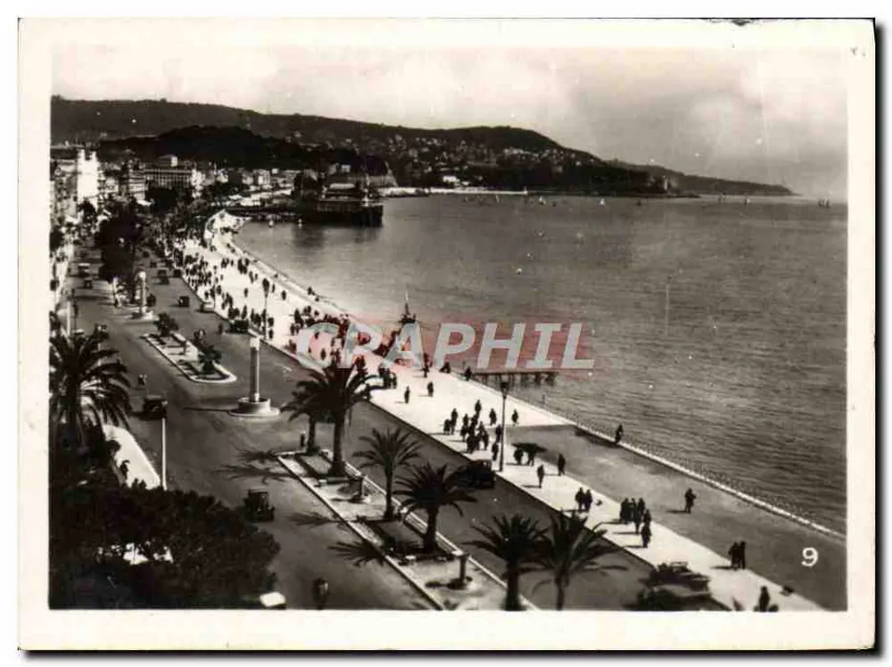 Vista da promenade des Anglais em Nice — n°9 - Frente