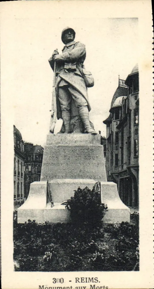 Monument voor de Dood — Reims — nr. 300 - Voorkant