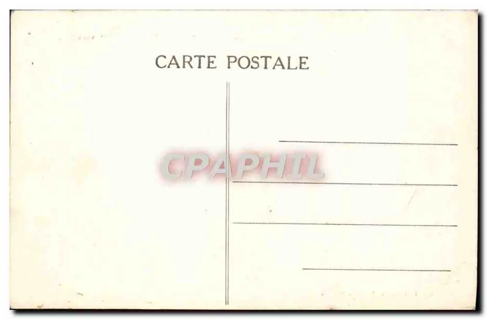 Le Croisic (Loire-Inf.) — Riff der Grande Côte, bei Batz - Rückseite