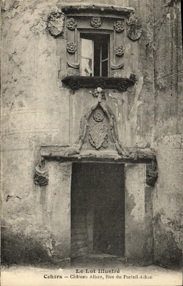 Cahors — Schloss Albau, Rue du Portail-Alban — Le Lot Illustré - Vorderseite