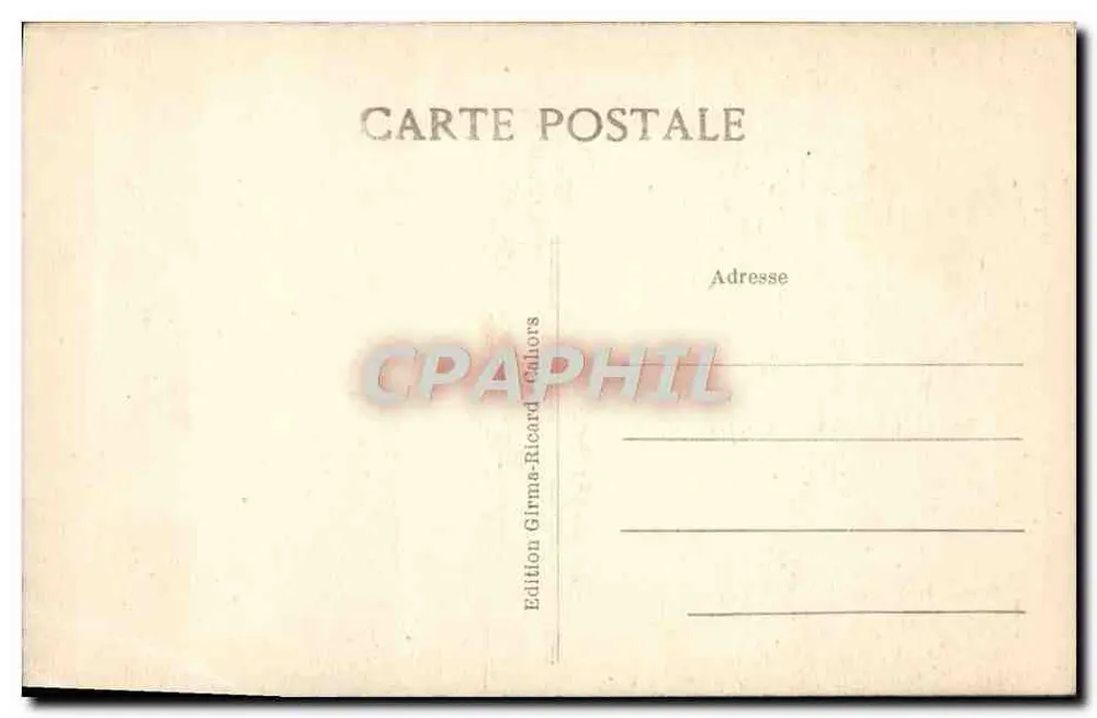 Cahors — Schloss Albau, Rue du Portail-Alban — Le Lot Illustré - Rückseite
