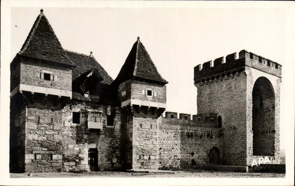 Die Barbacane und die Turm der Hängenden — Cahors (Lot) — Les Cartes APA - Albi - Vorderseite
