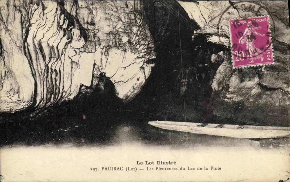 Padirac (Lot) — Die Weinenden am Regensee — Le Lot Illustré n°297 - Vorderseite