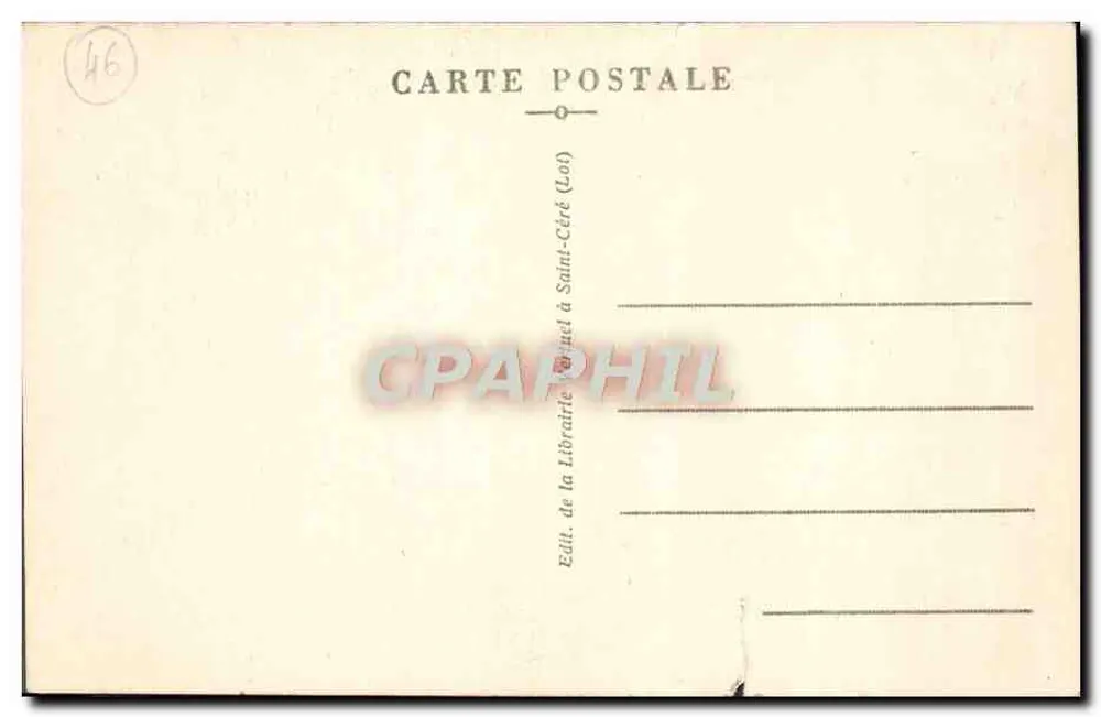 Padirac - A Caverna — Le Lot illustré, n° 292 - Verso