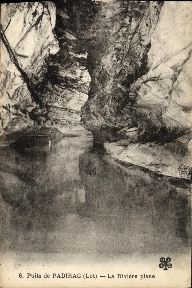 Poço de PADIRAC (Lot) — A Rio flutua — MT 19 - Frente