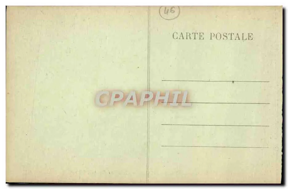 Poço de PADIRAC (Lot) — Lago dos Grandes Gours — editor desconhecido, n° 14 - Verso