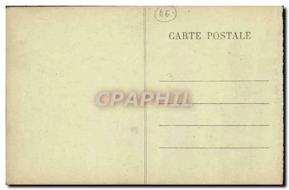Quelle von Padirac (Lot) — Abstieg in die Galerie der Quelle — MT & T - Rückseite