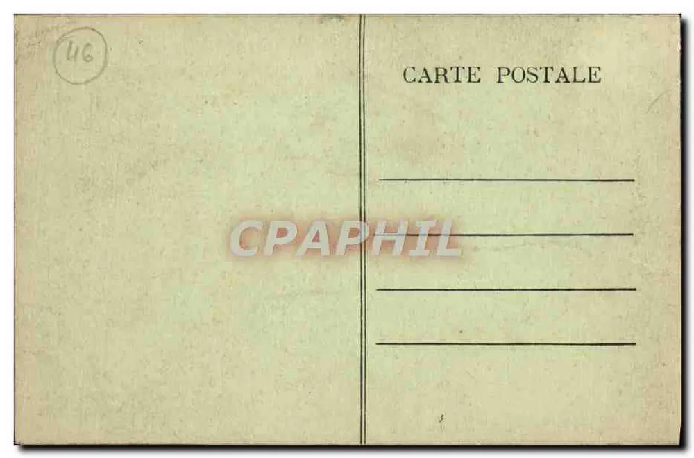 Puits de PADIRAC (Lot) — Stalaktiten und Kalksteinfälle — n°67 - Rückseite