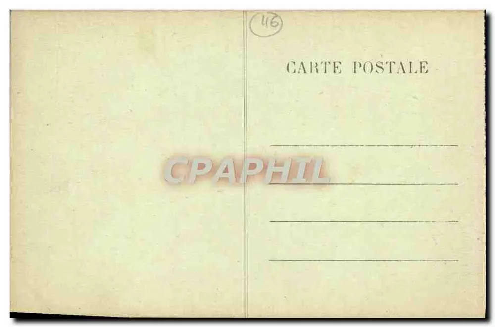Padirac-Quelle (Lot), Großer Dom, die Großen Säulen — M.P. D.A.C. — n° 19 - Rückseite