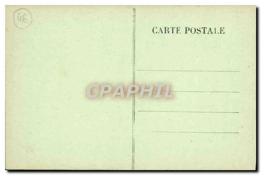 Puits de PADIRAC (Lot) — Le Pas du Crocodile (aval) - Verso