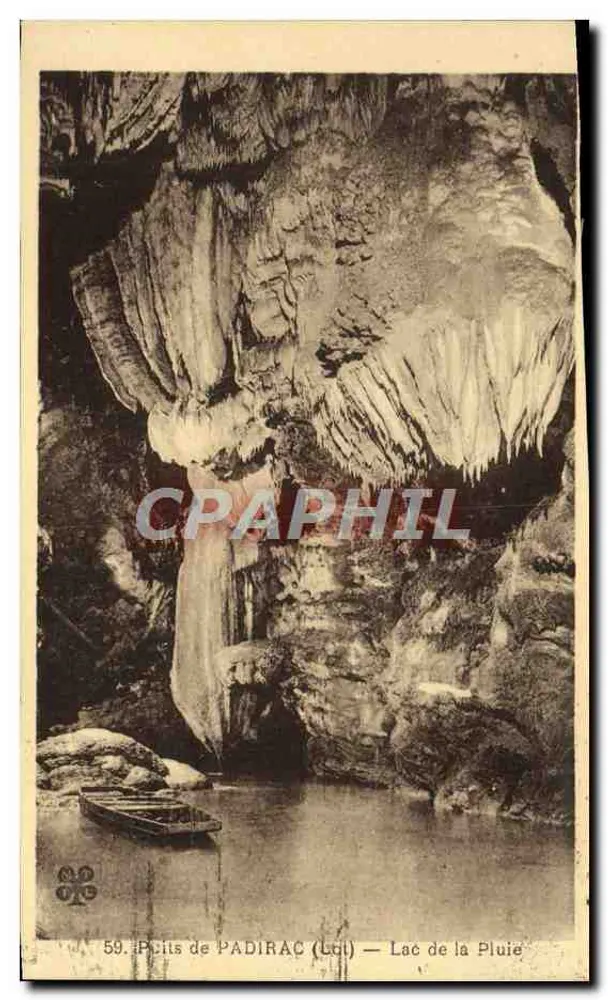 Grutas de PAdIRAC (Lot) — Lago da Chuva - Frente