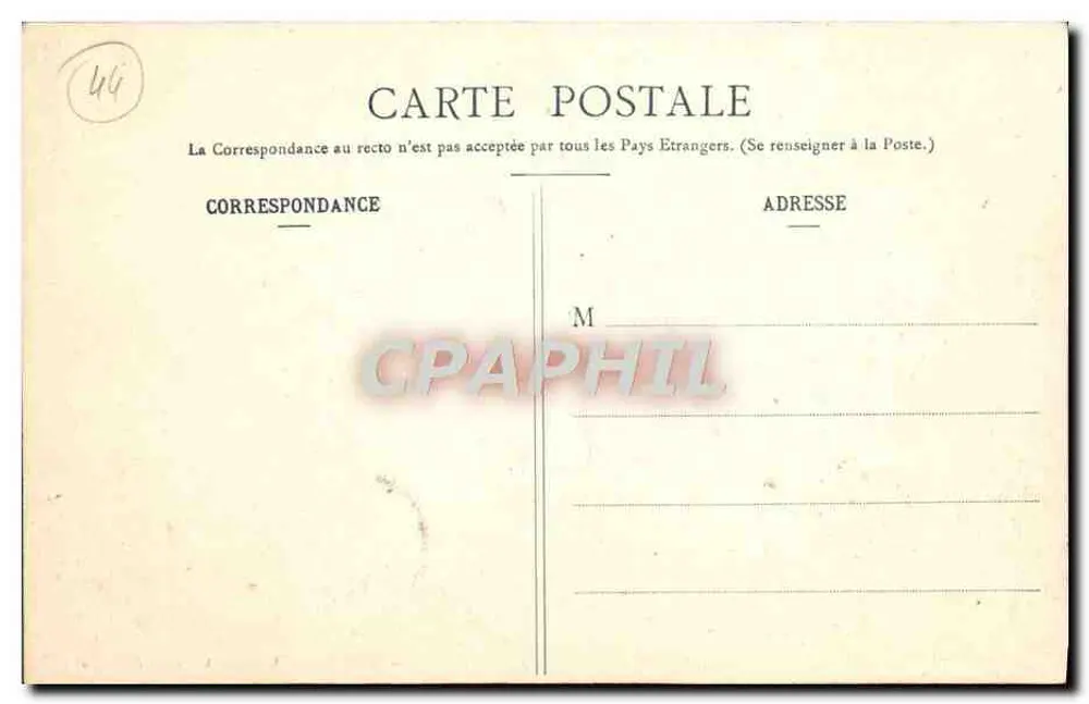 Le Croisic - Die Mole (858 m.) und der Kai von Mont-Lenigo aus gesehen — Sammlung A. Thuret, Verlag, Nantes - Rückseite