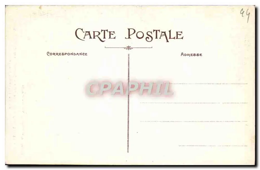 Le Croisic (Loire-Inf.) — Nordportal der Kirche genannt Baptisterei (1528) — Sammlung F. Chapeau, Nantes - 2. Jahrtausend - Rückseite