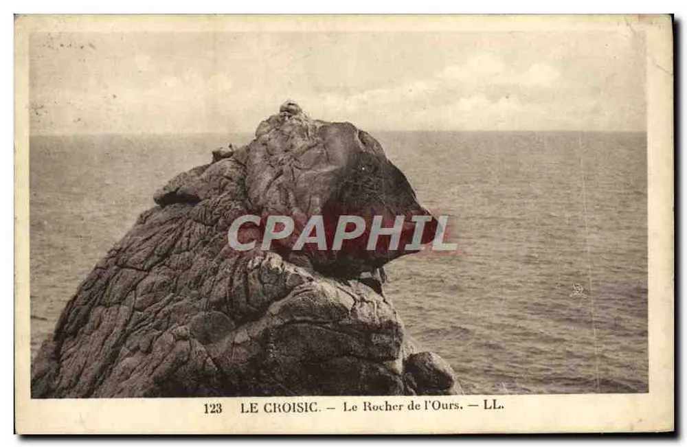 Le Croisic — O Rocha do Urso — LL. — n°123 - Frente