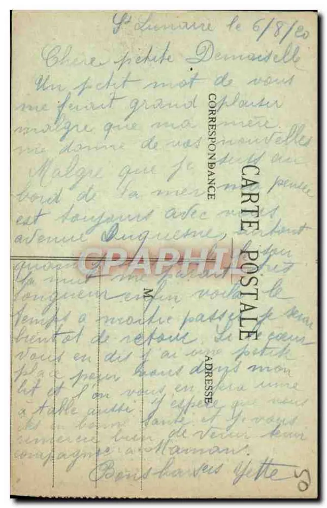 Saint-Énogat — De Sprong van de Kat — G. F. - Achterkant