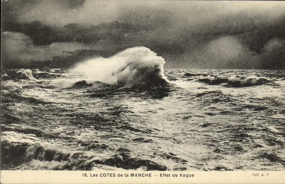As COTES da MANCHE — Efeito de Onda — Coll. A. P. - Frente