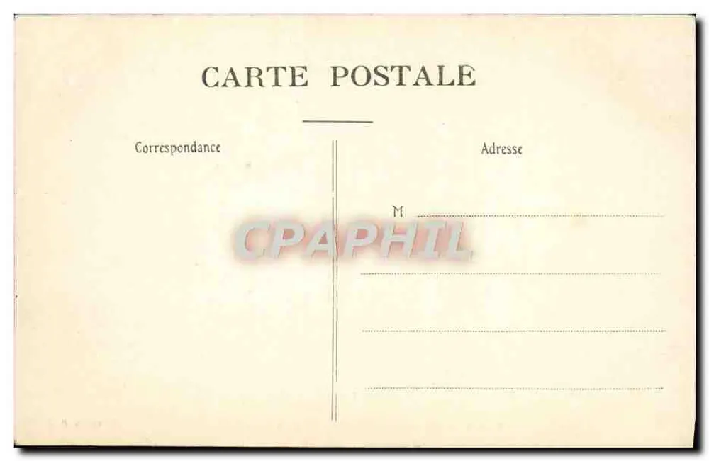 As COTES da MANCHE — Efeito de Onda — Coll. A. P. - Verso