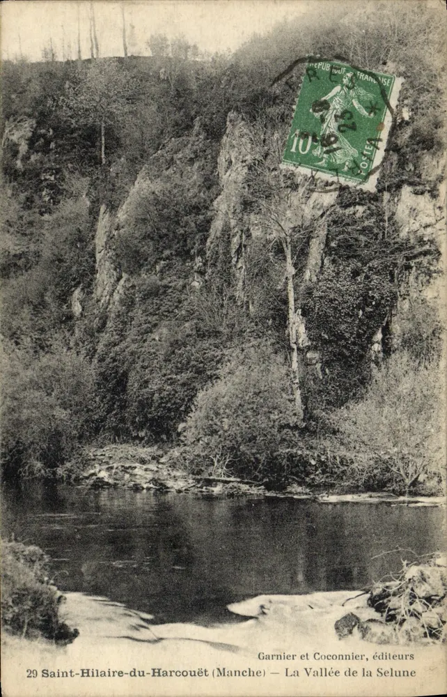 Saint-Hilaire-du-Harcouët (Manche) — Die Schlucht der Selune — Garnier et Coconnier, Verlage - Vorderseite
