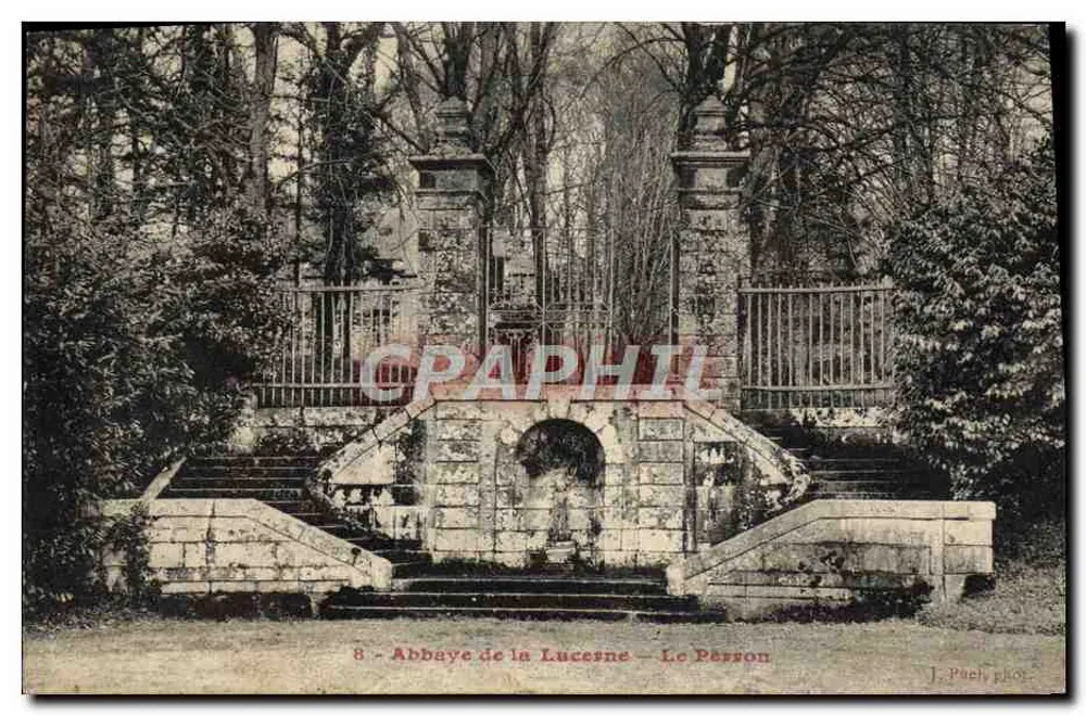 Abadia de La Lucerne — Le Pêrson — J. Poch foto - Frente