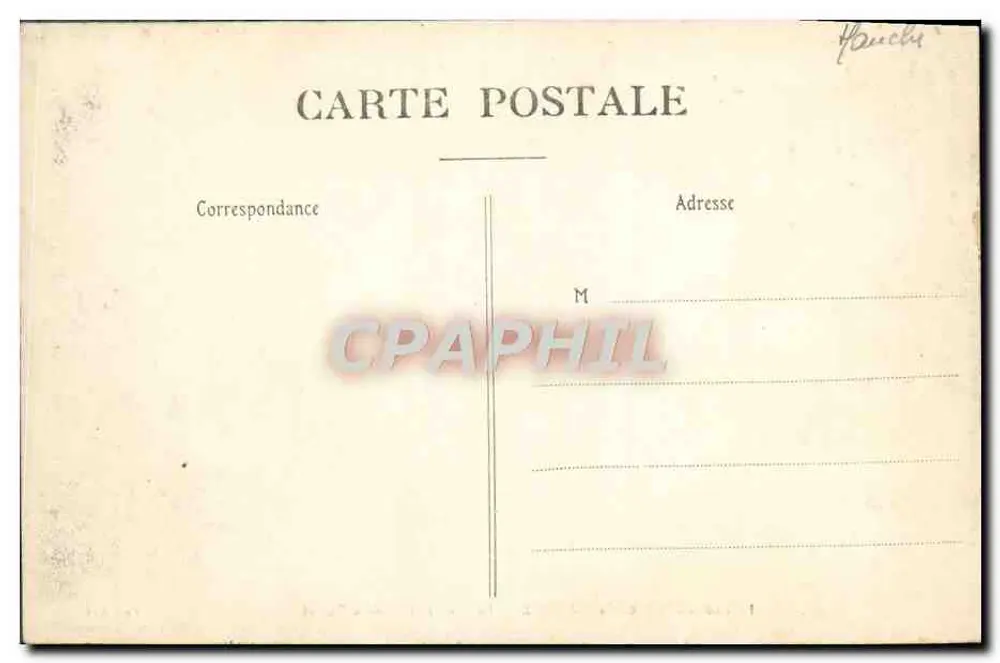 As COTES da MANCHE — O Mar com Vento do Oeste — Coll. A.P. - Verso