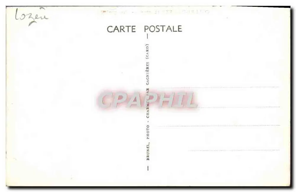 Collet-de-Déze (Lozère) — Vista geral. - Verso