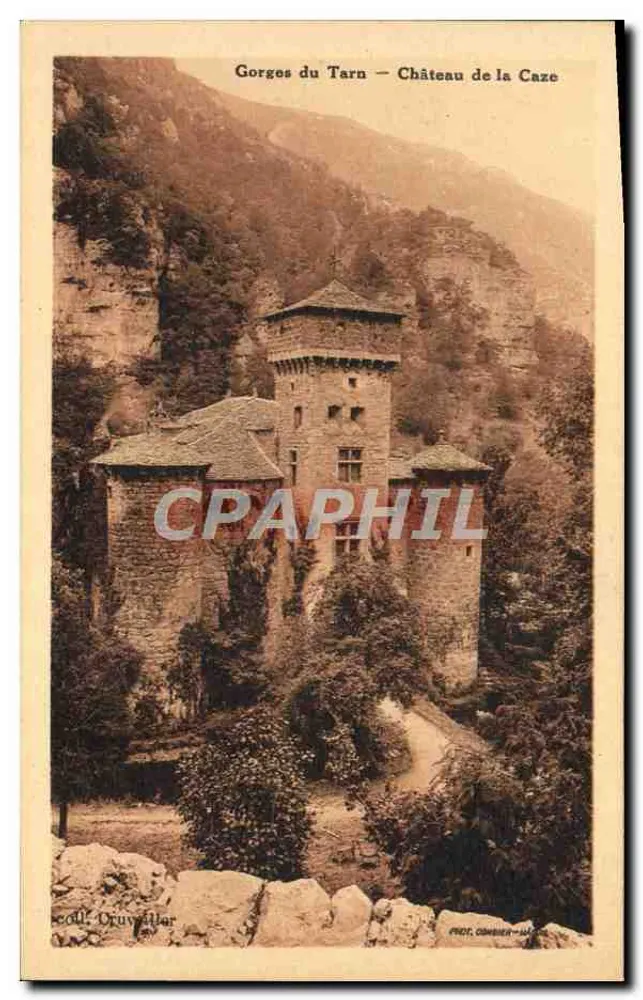 Gorges do Tarn — Castelo da Caze — Fot. Combier - Frente