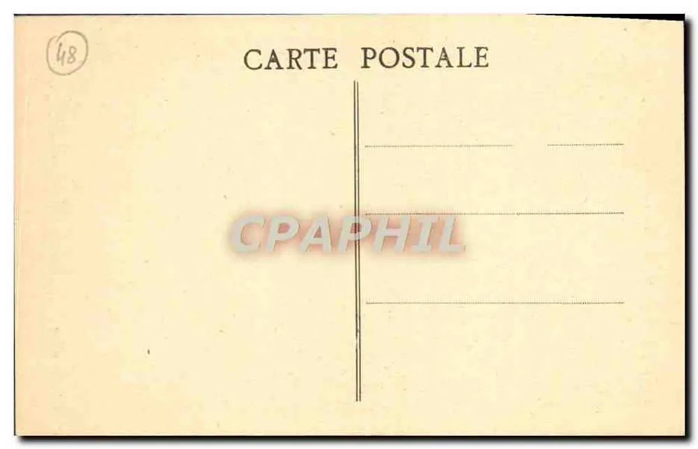Gorges do Tarn — Castelo da Caze — Fot. Combier - Verso