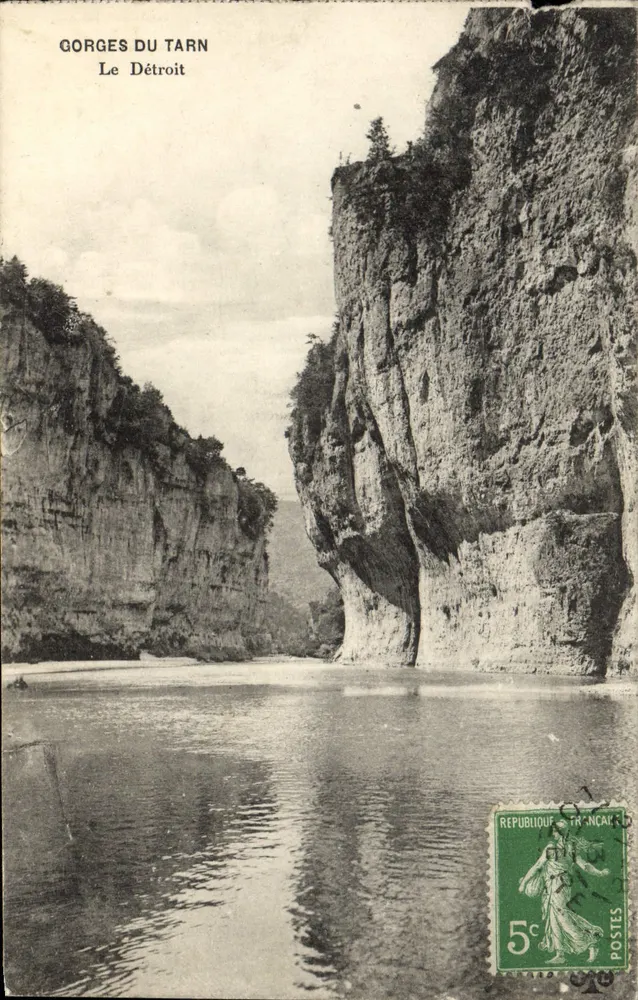 Gorges do Tarn — Le Détroit — Editor não identificado - Frente
