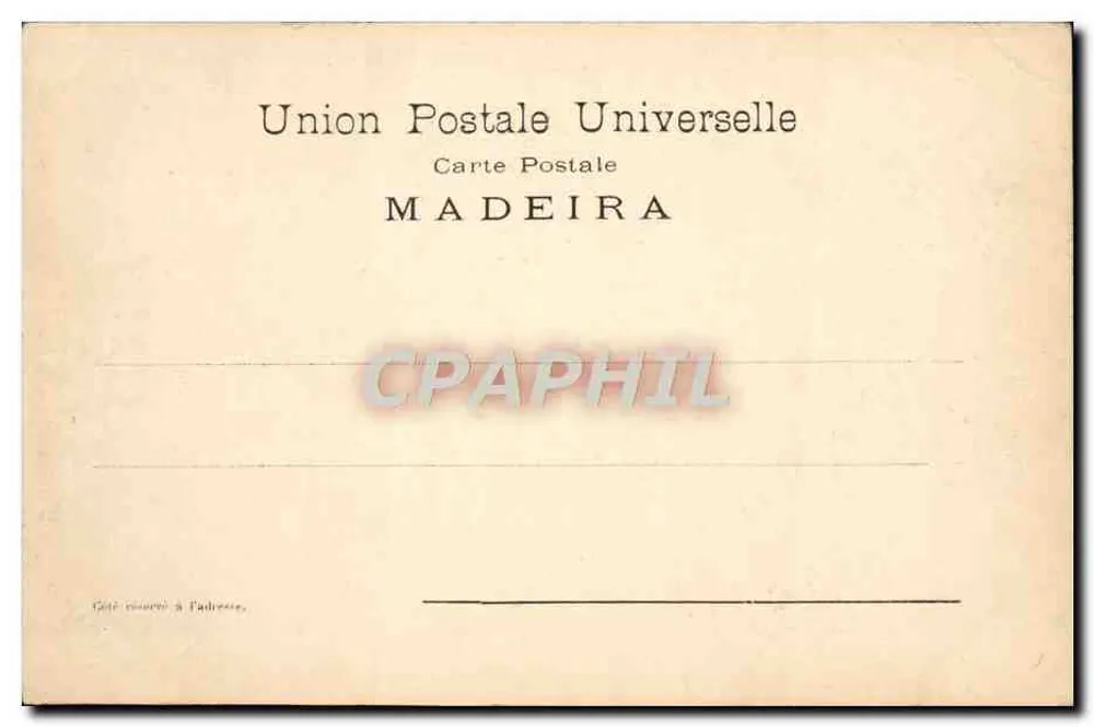 Madeira. Forte do Pico — vista panorâmica — BPNº105 - Verso